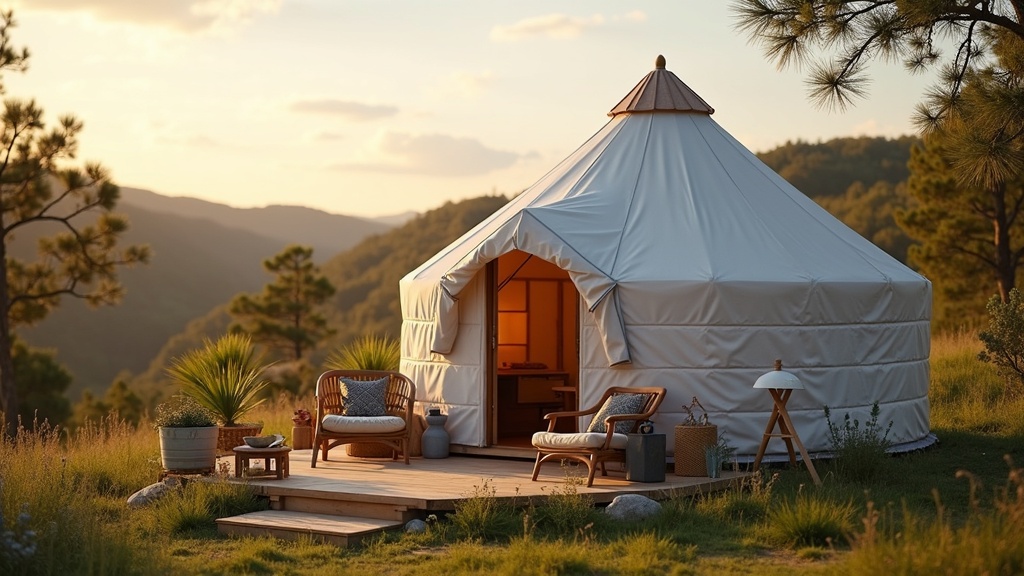 Glamping Yurt